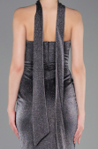 Midi Anthracite Cocktail Dress ABK2627