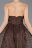 Long Brown Dantelle Prom Gown ABU6160