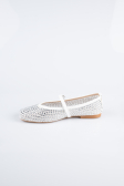 White Stony Evening Shoe AB2120