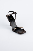 Brown Leather Evening Shoe ABD2116