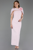 Midi Powder Color Party Dress ABK2628
