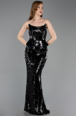 Long Black Mermaid Prom Dress ABU5721