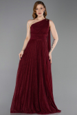Long Burgundy Evening Dress ABU6164