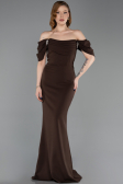 Long Brown Evening Dress ABU6167