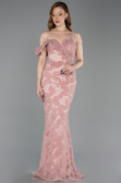 Long Powder Color Evening Dress ABU6059