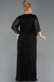 Long Black Formal Plus Size Dress ABU6122
