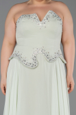 Long Mint Chiffon Evening Dress ABU6188