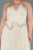 Long Yellow Chiffon Evening Dress ABU6188
