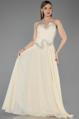 Long Yellow Chiffon Evening Dress ABU6188
