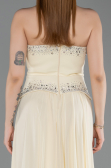 Long Yellow Chiffon Evening Dress ABU6188