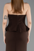 Long Brown Prom Gown ABU6192