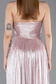 Long Powder Color Prom Gown ABU6196