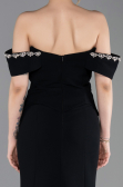 Long Black Mermaid Prom Dress ABU6198