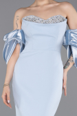 Long Light Blue Evening Dress ABU6204