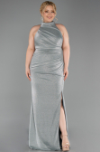 Long Mint Plus Size Evening Gown ABU6311