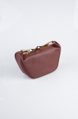 Burgundy Leather Night Bag KC476