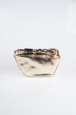 Gold Leather Night Bag KC476