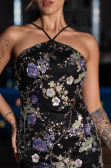 Long Black Evening Dress ABU6314