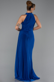 Long Sax Blue Prom Gown ABU5918