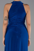 Long Sax Blue Prom Gown ABU5918