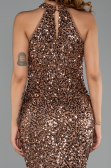 Long Copper Evening Dress ABU6404
