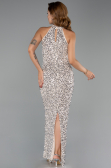 Long Beige Evening Dress ABU6404