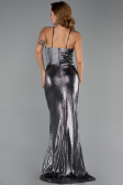 Long Anthracite Evening Dress ABU6407
