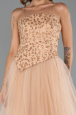 Long Gold Evening Dress ABU6412