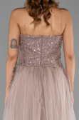 Long Mink Evening Dress ABU6412