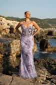Long Lila Evening Dress ABU6299