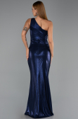 Long Navy Blue Evening Dress ABU6368
