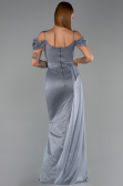 Long Anthracite Evening Dress ABU2835