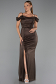 Long Brown Evening Dress ABU2835