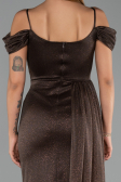Long Brown Evening Dress ABU2835