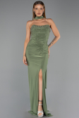 Long Oil Green Prom Gown ABU5564