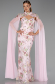 Long Powder Color Evening Dress ABU6424