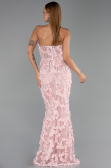 Long Powder Color Mermaid Evening Gown ABU6432