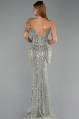 Long Mint Beaded Evening Dress ABU6433