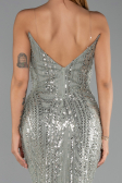 Long Mint Beaded Evening Dress ABU6433