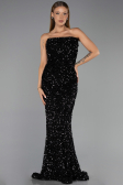 Long Black Evening Dress ABU6439