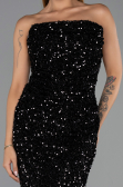 Long Black Evening Dress ABU6439
