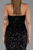 Long Black Evening Dress ABU6439