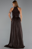 Long Brown Chiffon Evening Dress ABU6441