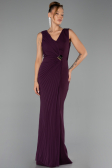 Long Plum Evening Dress ABU6524