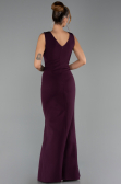 Long Plum Evening Dress ABU6524