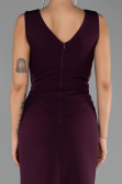 Long Plum Evening Dress ABU6524