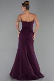 Long Plum Mermaid Prom Dress ABU6526