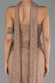 Long Copper Dantelle Evening Dress ABU6487