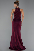 Long Burgundy Evening Dress ABU6083