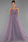 Long Lavender Evening Dress ABU6523